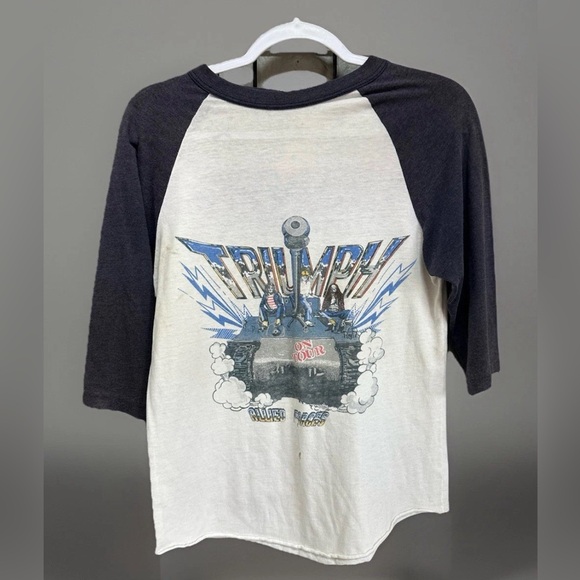 Vtg 1981 Triumph Allied Forces tour t shirt S